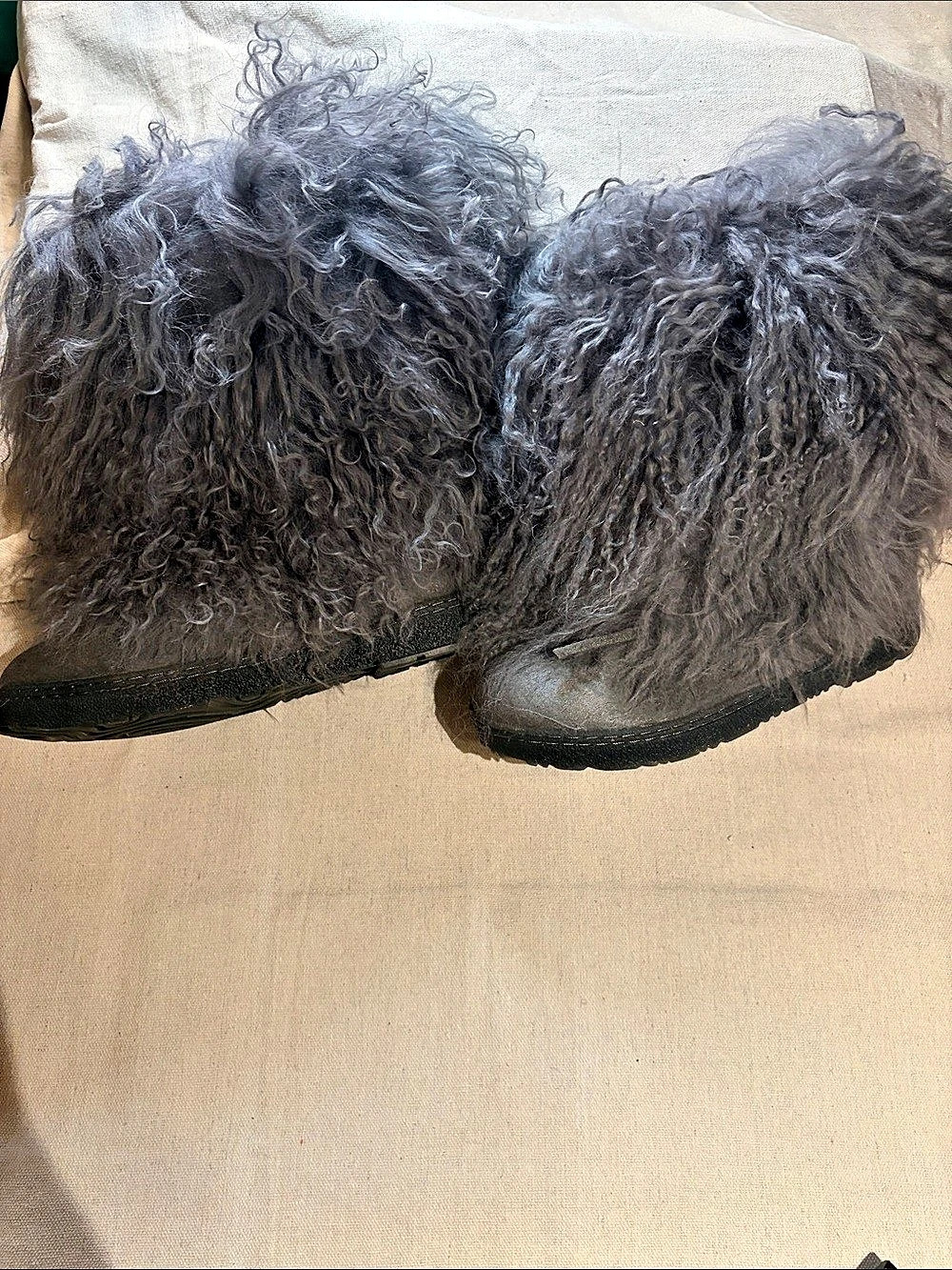 Bear paws Classic Shirley Winter Boots Gray - Picture 3 of 6